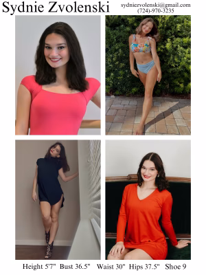 Sydnie Zvolenski - Project Casting Gallery Image 2 Sydnie Zvolenski - Gallery Image 2