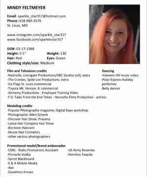 Mindy Feltmeyer - Project Casting Gallery Image 1 Mindy Feltmeyer - Gallery Image 1