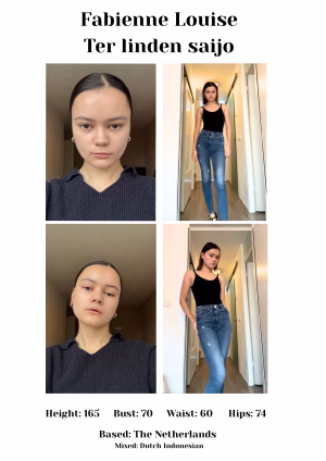 Fabienne Ter linden saijo - Project Casting Gallery Image 1 Fabienne Ter linden saijo - Gallery Image 1