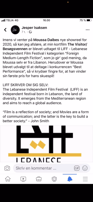 Moussa Daibes - Project Casting Gallery Image 2 Moussa Daibes - Gallery Image 2