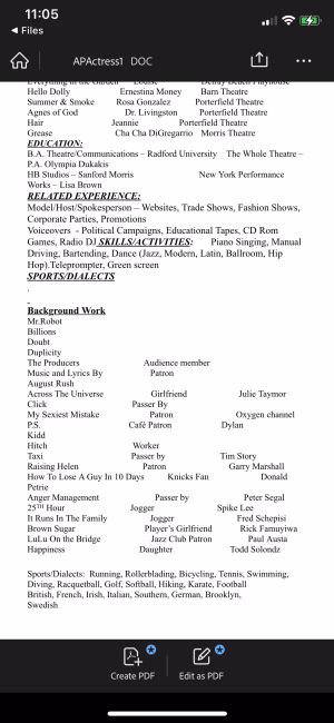 Andrea Porfido - Project Casting Gallery Image 5 Andrea Porfido - Gallery Image 5