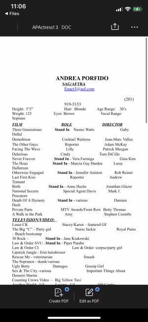 Andrea Porfido - Project Casting Gallery Image 4 Andrea Porfido - Gallery Image 4