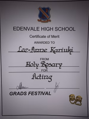 Lee-Anne Kariuki - Project Casting Gallery Image 5 Lee-Anne Kariuki - Gallery Image 5