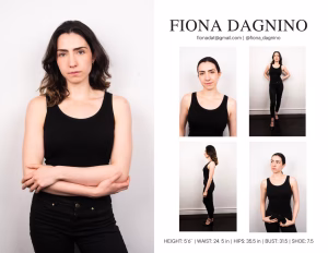 Fiona Dagnino - Project Casting Gallery Image 2 Fiona Dagnino - Gallery Image 2