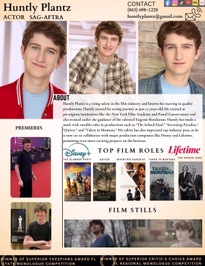 Huntly Plantz - Project Casting Gallery Image 5 Huntly Plantz - Gallery Image 5