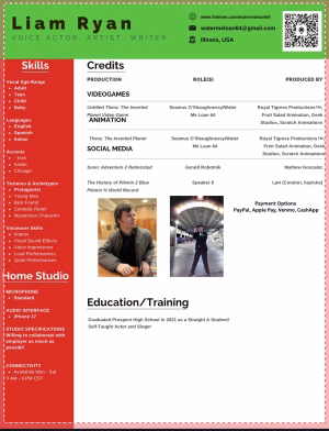 Liam Ryan - Project Casting Gallery Image 4 Liam Ryan - Gallery Image 4