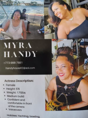 Myra Handy - Project Casting Gallery Image 1 Myra Handy - Gallery Image 1