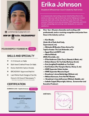 Erika Johnson - Project Casting Gallery Image 2 Erika Johnson - Gallery Image 2