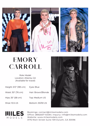 Emory Carroll - Project Casting Gallery Image 6 Emory Carroll - Gallery Image 6