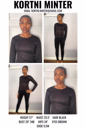 Kortni Minter - Project Casting Gallery Image 3 Kortni Minter - Gallery Image 3