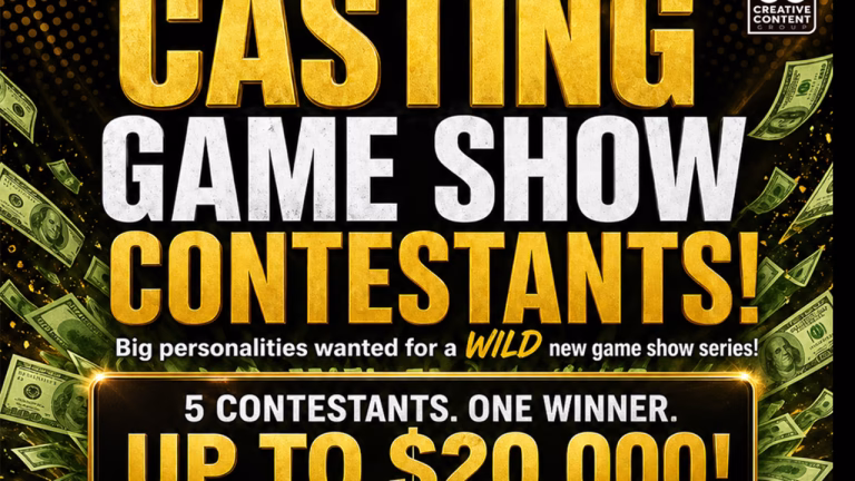 Nationwide Contestants for GAME SHOW