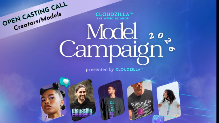 CLOUDZILLA Model Casting – 2026