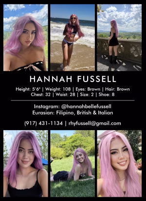 Hannah Fussell - Project Casting Gallery Image 1 Hannah Fussell - Gallery Image 1
