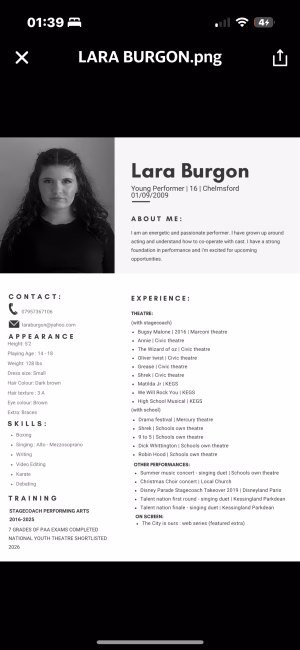 Lara Burgon - Project Casting Gallery Image 1 Lara Burgon - Gallery Image 1