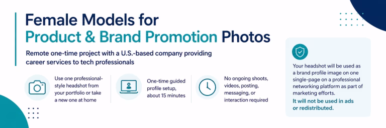 Female Models for Product & Brand Promotion Photos
