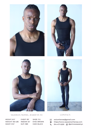 Osaze Olumhense - Project Casting Gallery Image 1 Osaze Olumhense - Gallery Image 1