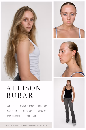 Allison Bubar - Project Casting Gallery Image 4 Allison Bubar - Gallery Image 4