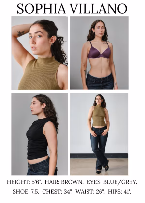 Sophia Villano - Project Casting Gallery Image 8 Sophia Villano - Gallery Image 8