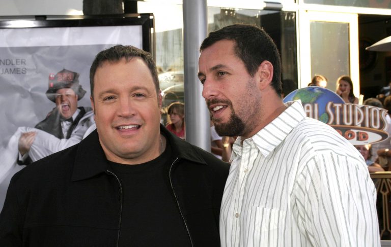 Adam Sandler Teams with Kevin James for a New Movie, “Pixels”