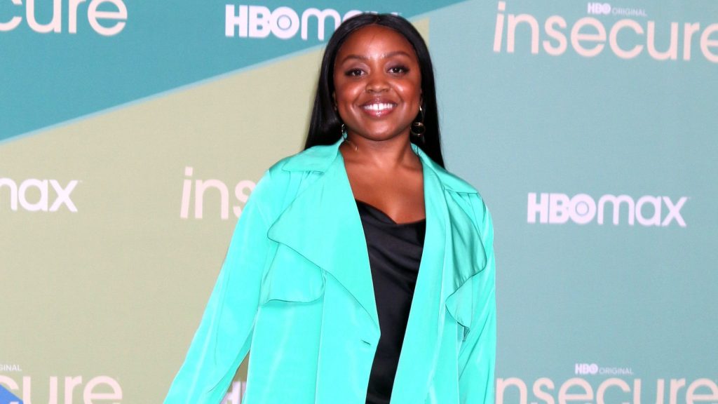 LOS ANGELES - OCT 21: Quinta Brunson at the Insecure Season 5 Premiere Screening at Kenneth Hahn Park on October 21, 2021 in Los Angeles, CA (Kathy Hutchins/Shutterstock)