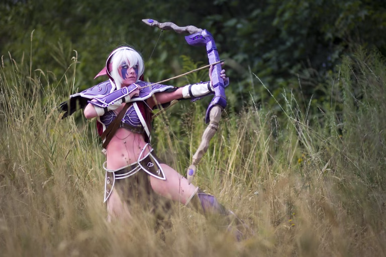 Clash Royale-Themed Livestream Casting Female Archer in Texas