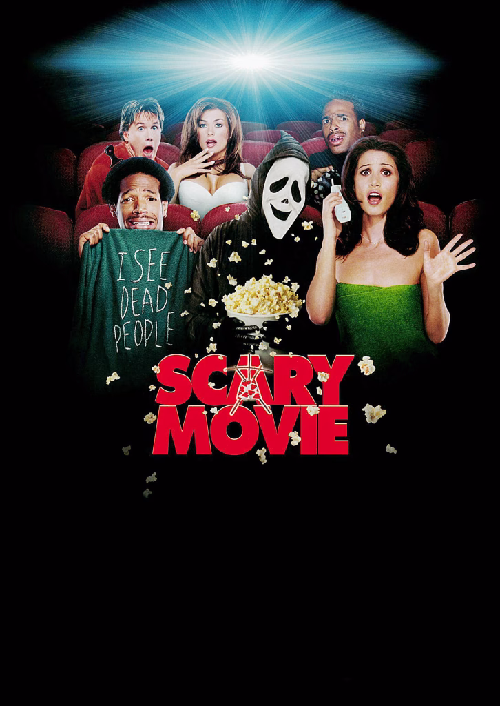 2JDPNGH SCARY MOVIE FILM POSTER, SCARY MOVIE, 2000