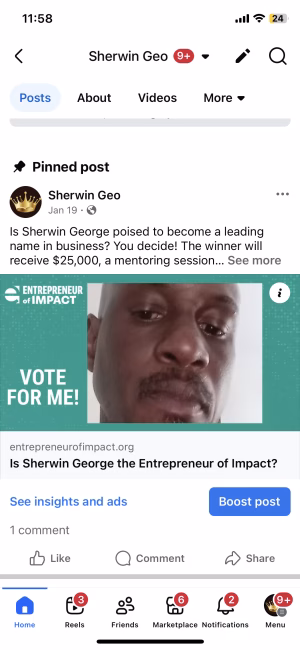 Sherwin George - Gallery Image 1