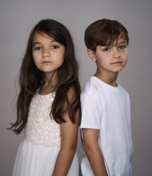 Quinn and Caden Cheung (twins, female and male) - Gallery Image 8